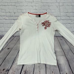 Harley Davidson Motorcycle Women’s Button up long sleeve